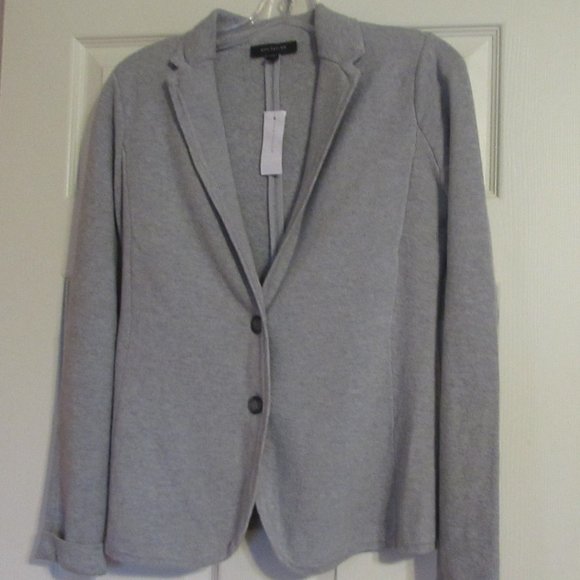 Ann Taylor Jackets & Blazers - NWT ANN TAYLOR Gray Knit Jacket Size S